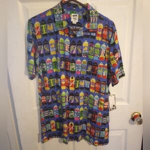VANS, Vault Ferg button down , one pocket, NWT size medium